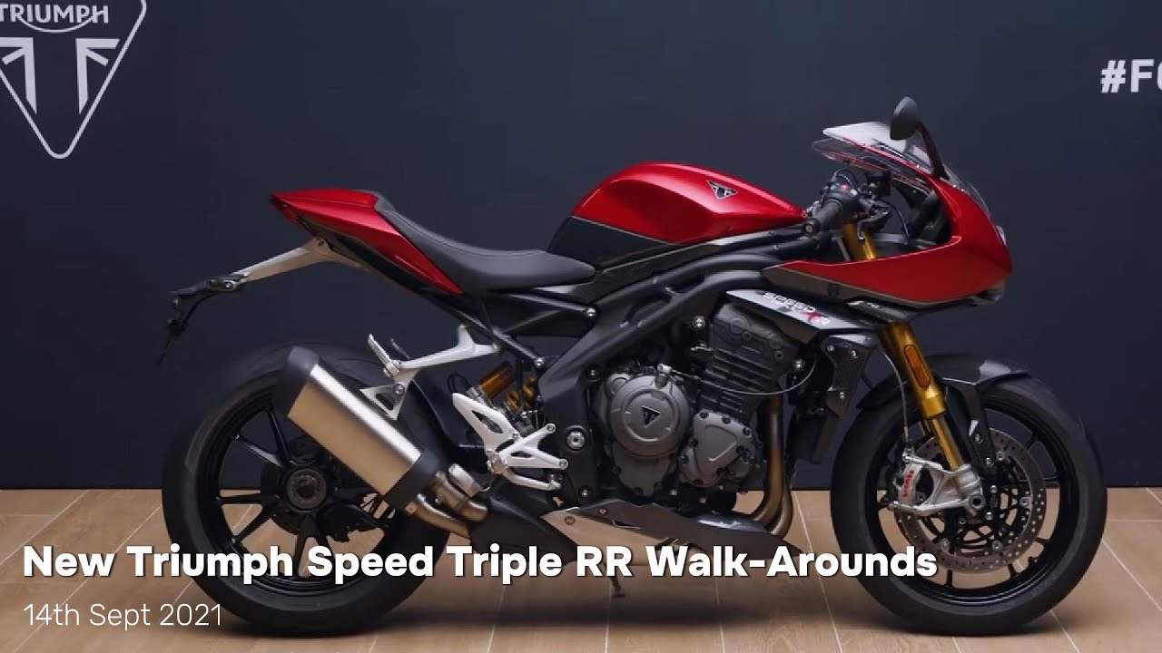 New Triumph Motorcycles - Speed Triple Rr Walk-Around