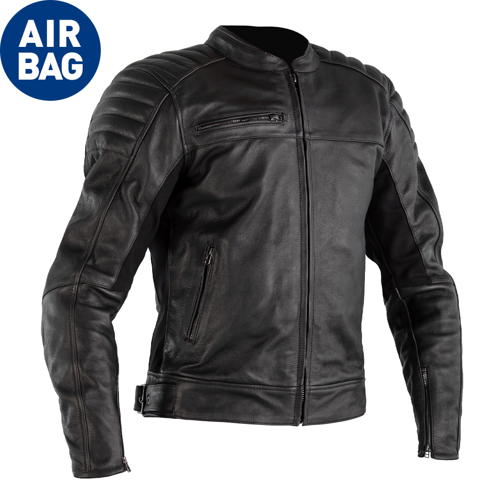 Rst Fusion Airbag Ce Men's Leather Jacket