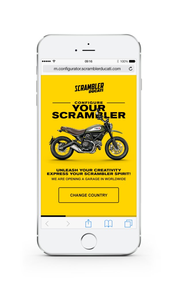 Select And Personalise A Bike With The Brand New Ducati Scrambler Configurator