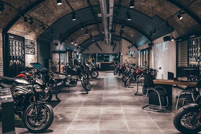 Triumph's Incredible New London Flagship Store