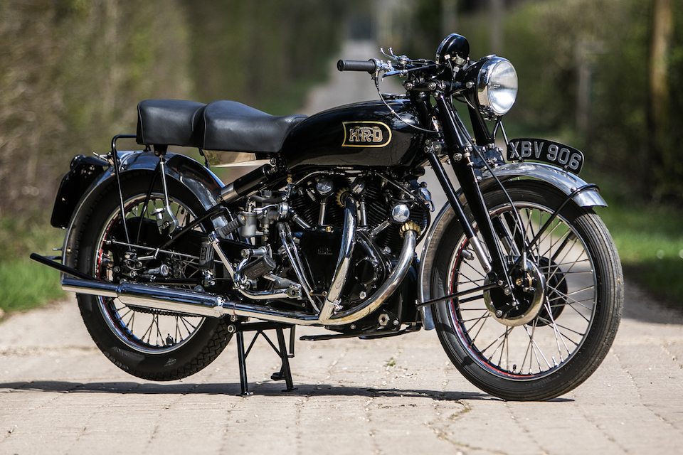 Completely Restored Vincent Black Shadow Series C To Get Pulses Racing At British Marques Sale