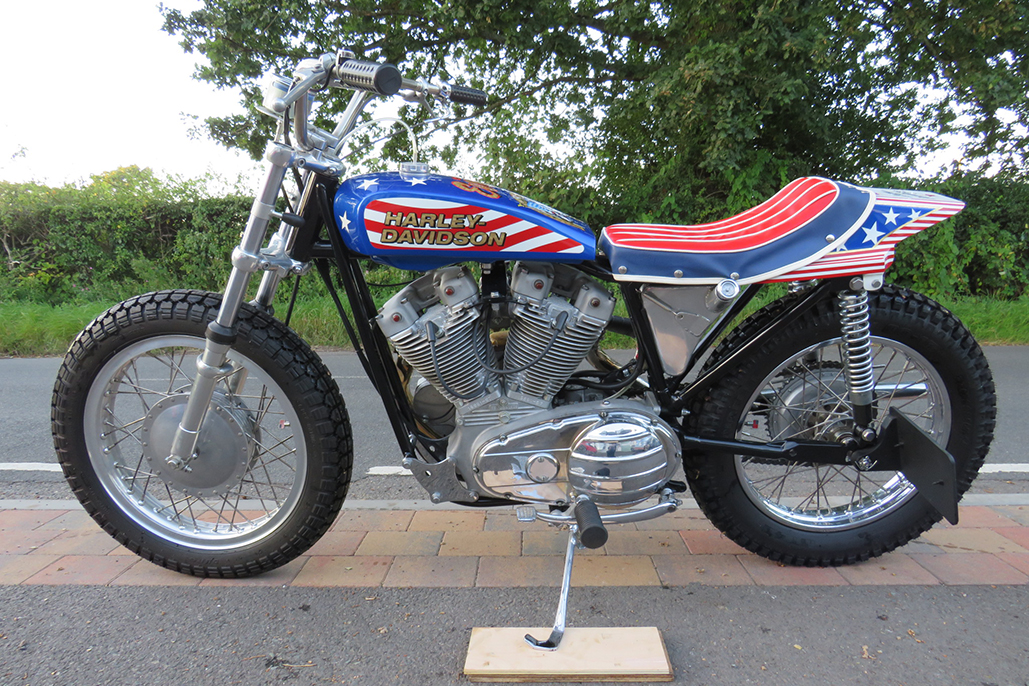 Exact Copy Of Evel Knievel's Jump Bike - A Nine Year Old Boy's Dream Made Reality