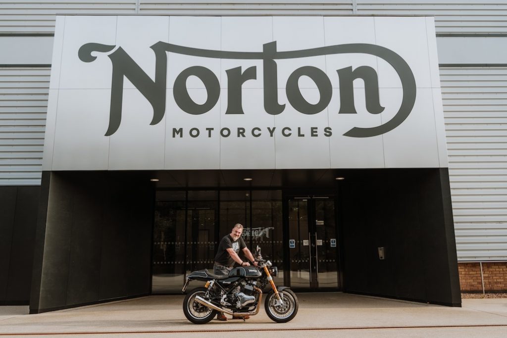 Norton Motorcycles Partners With Mental Health Motorbike Charity