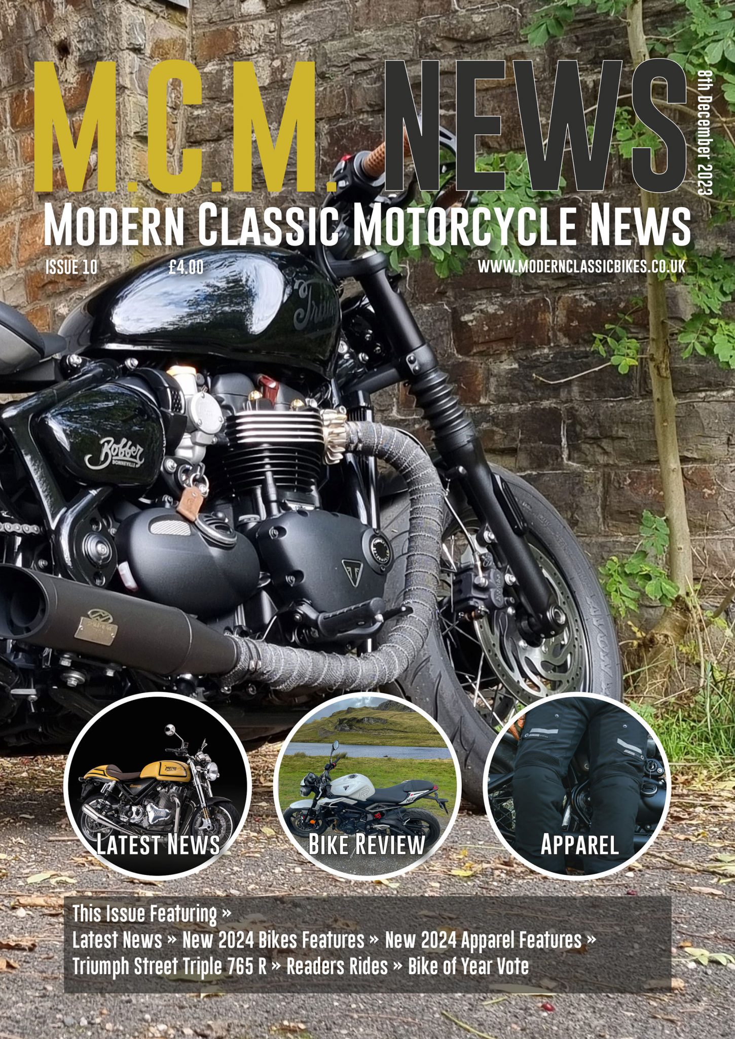 Modern Classic Motorcycle News - Issue 10 - Printed