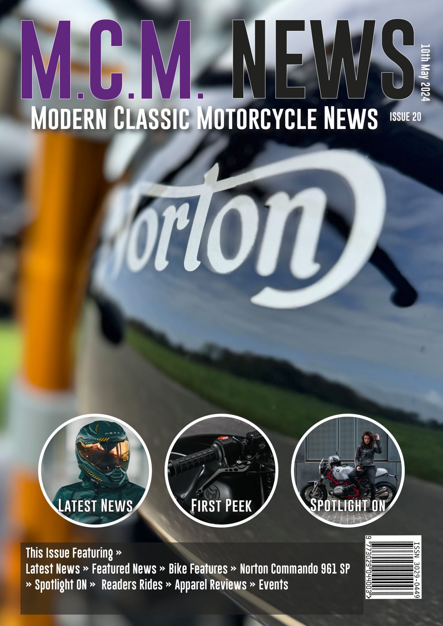 Just Dropped Issue 20 - Modern Classic Motorcycle News