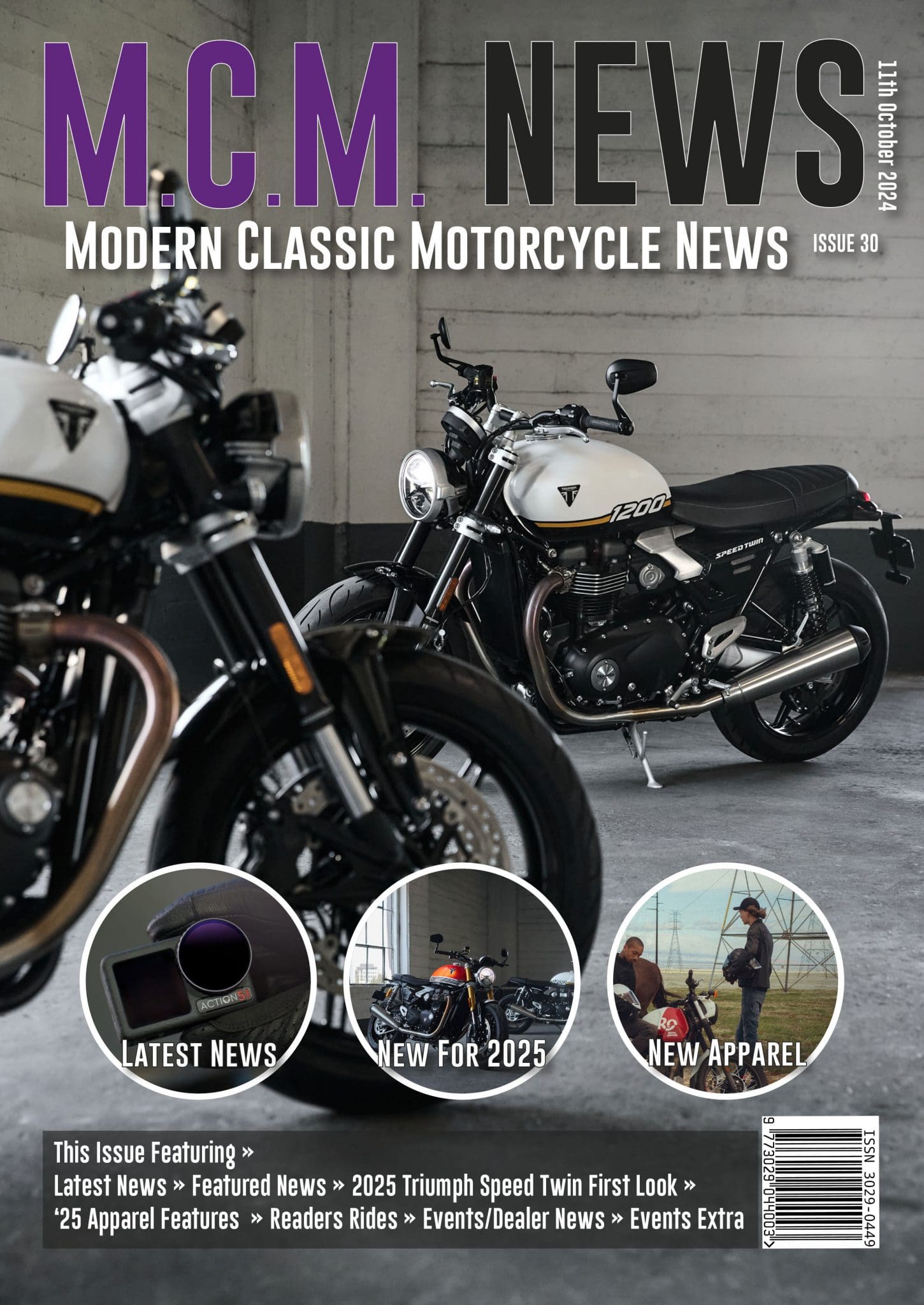 Just Dropped Issue 30 - Modern Classic Motorcycle News