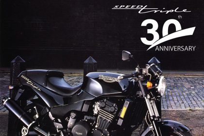 Speed Triple Owners Invited To Celebrate 30 Years