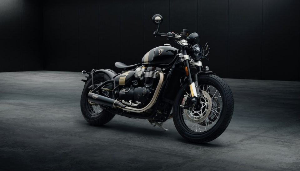 Exclusive, Beautiful, Hand-crafted  Triumph Unveils The Ultimate Bobber Tfc