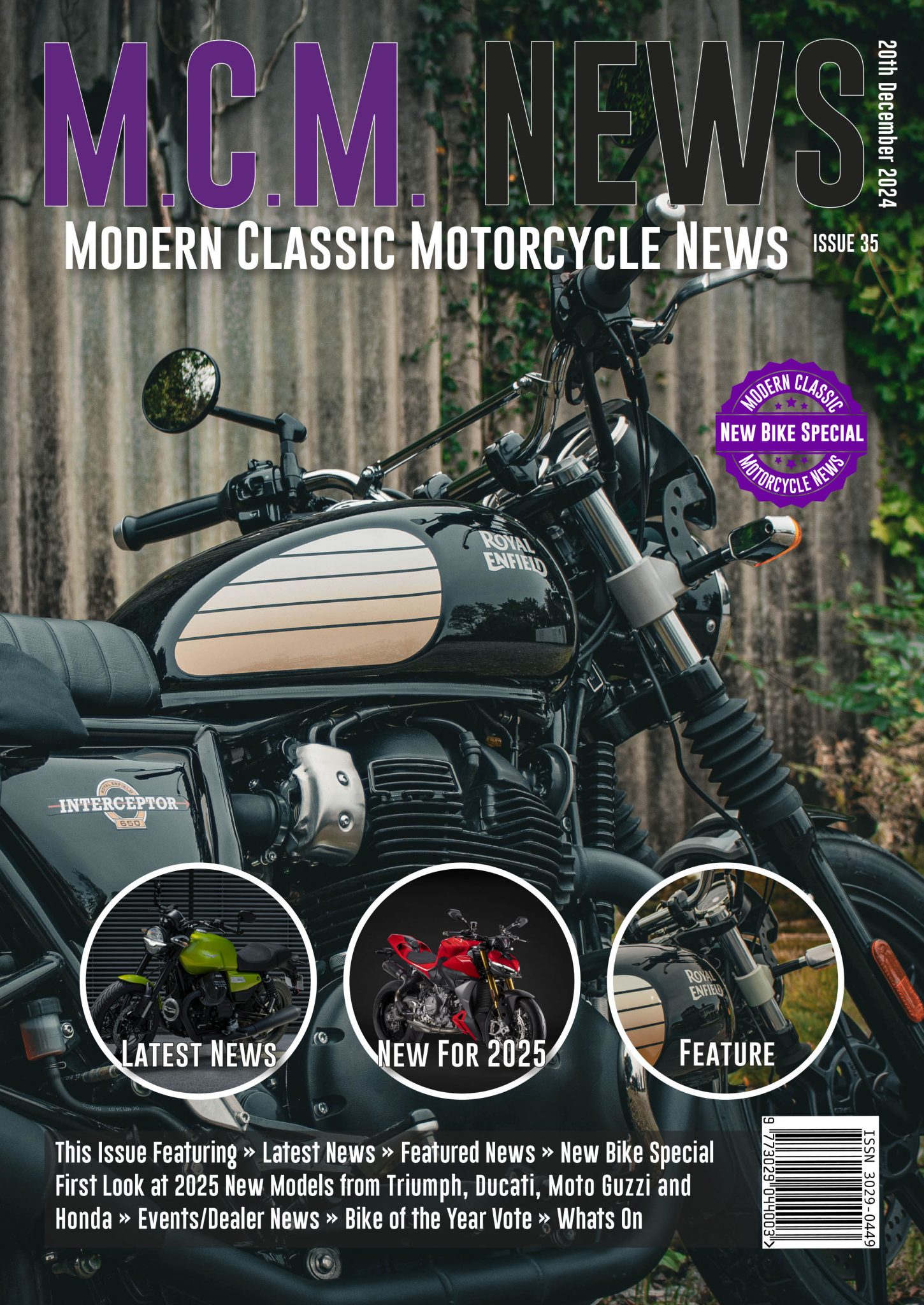 Just Dropped Issue 35 – Modern Classic Motorcycle News