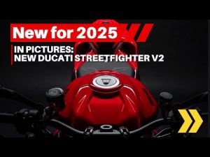 In Pictures - The New Ducati Streetfighter V2 - Video