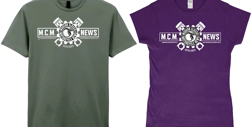 Rev Up Your Wardrobe With Our Brand-New Modern Classic Motorcycle News T-Shirt