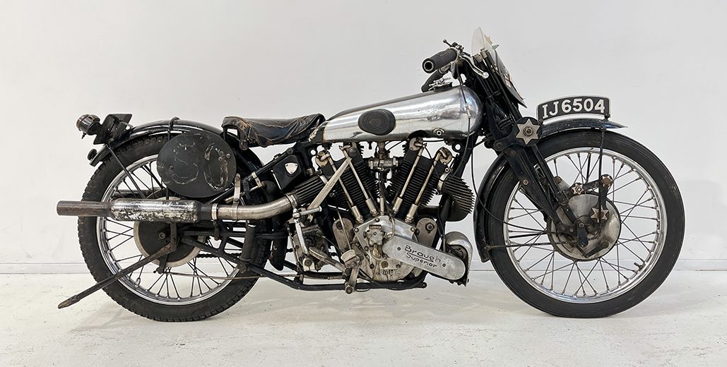 Record-breaking Collection Of Brough Superior Ss100s To Star At Stafford