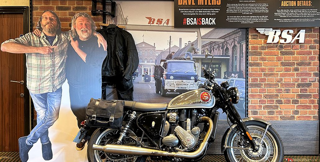Last Bike Ridden By Hairy Biker Dave Myers To Be Auctioned For Charity
