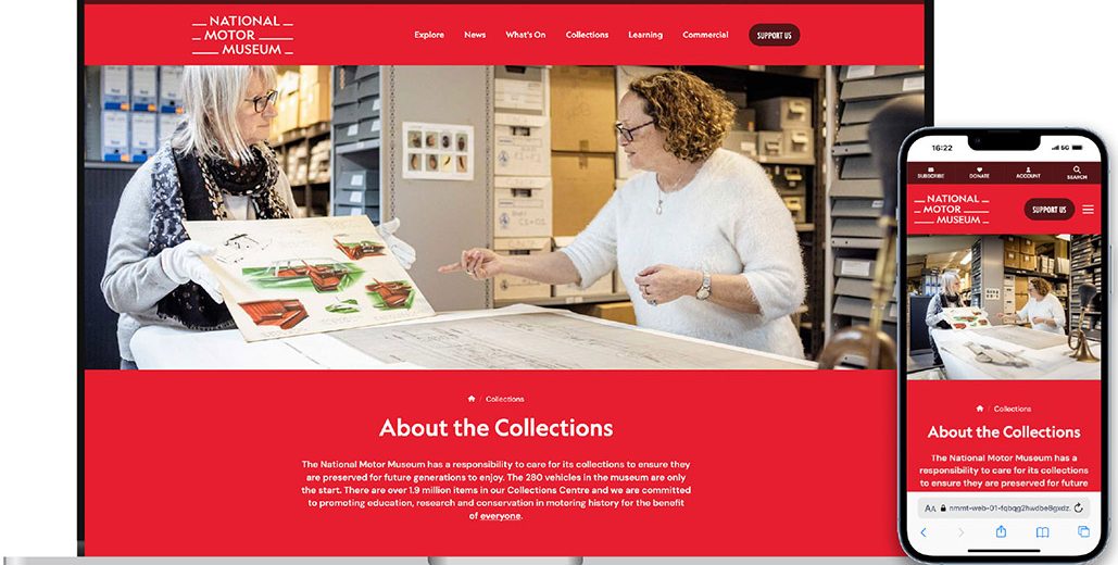 Brakes Are Off New Look National Motor Museum Website
