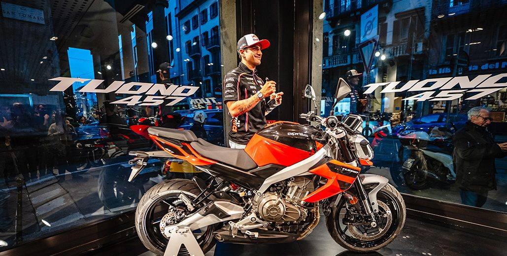 Jorge Martin Kicks Off Pre-booking For The Aprilia Tuono 457