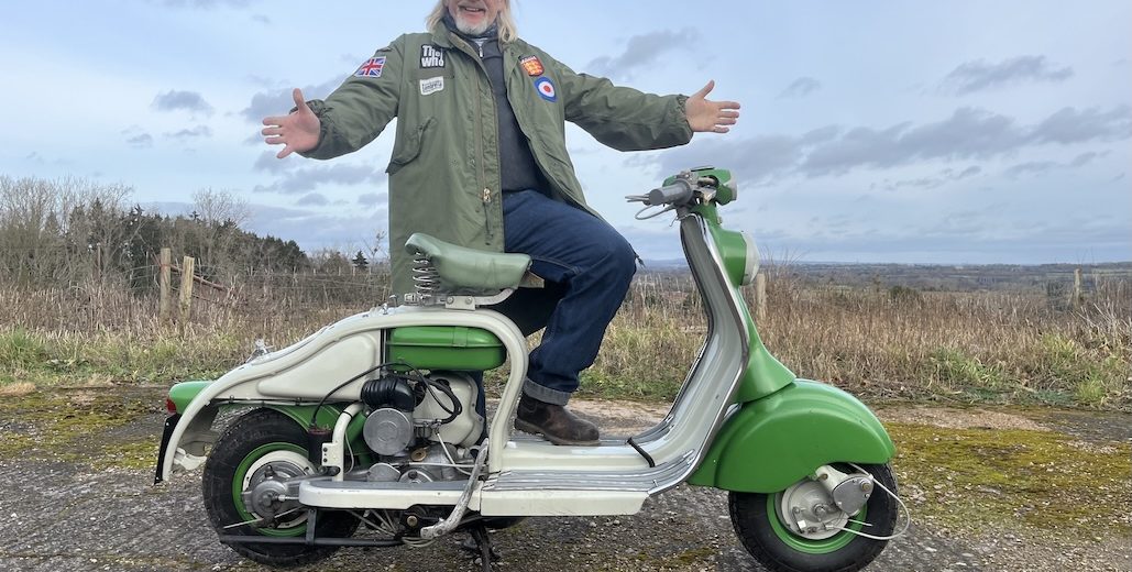 Rare Opportunity To Own Popular Tv Presenter’s Scooter