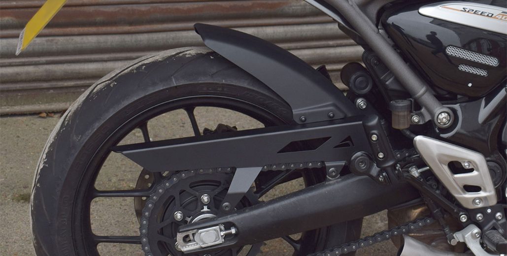 Twin Rear Guards For Triumph Singles