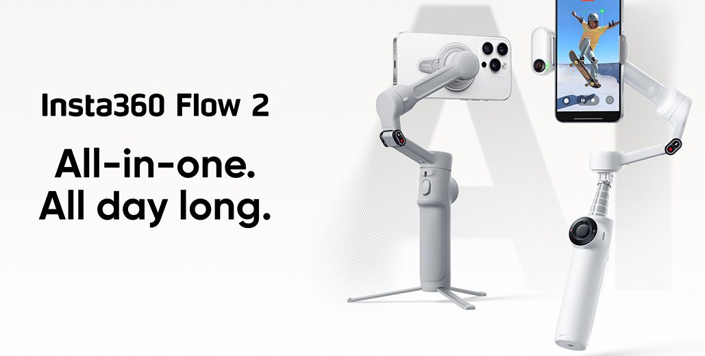 Insta360 Unveils Flow 2: Affordable, All-in-one Smartphone Gimbal