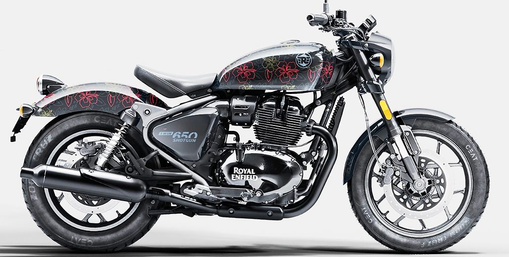 Win A Unique Custom ‘dave Day’ Royal Enfield Shotgun 650 In A Raffle!