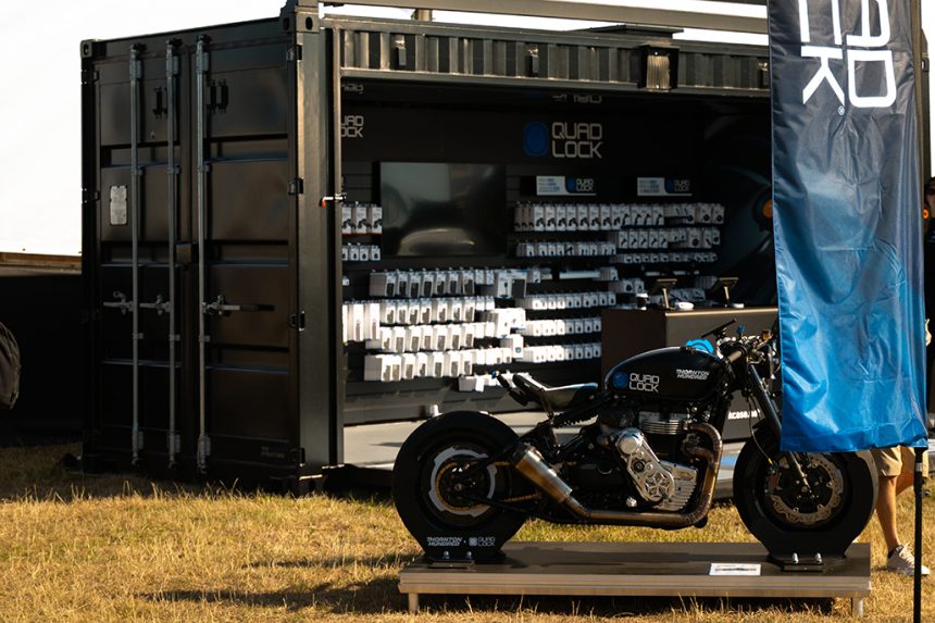 Quad Lock X Thornton Hundred: Custom Motorcycle Build