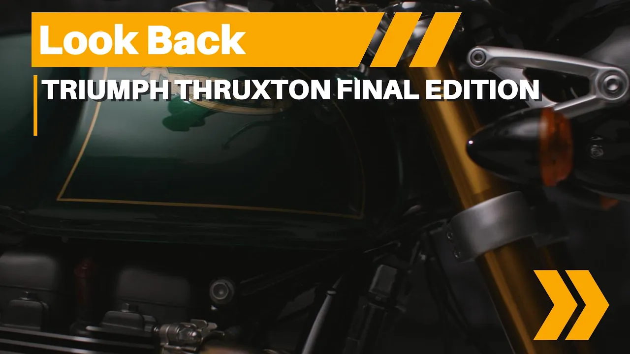 Triumph Thruxton Final Edition