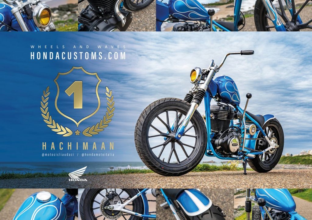 Italy’s 'Hachimaan' Named As Winner Of The 2025 Honda Customs Competition