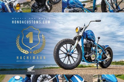 Italy’s 'Hachimaan' Named As Winner Of The 2025 Honda Customs Competition
