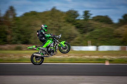 Jd Stunts Breaks Highchair Wheelie World Record