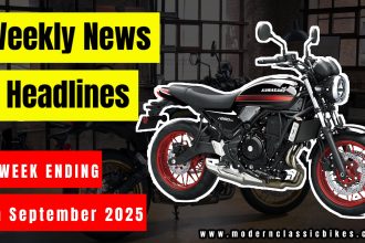 Modern Classic Motorcycle News Headlines - Weekly Round Up - Week Ending 7Th September 2025