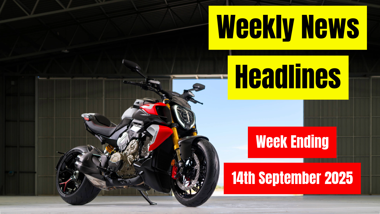 Modern Classic Motorcycle News Headlines - Weekly Round Up - Week Ending 14Th September 2025