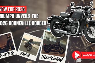 Triumph Unveils The 2026 Bonneville Bobber - Watch Now
