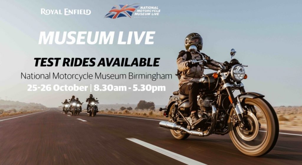 Royal Enfield To Showcase Heritage And Host Test Rides At National Motorcycle Museum Live 2025