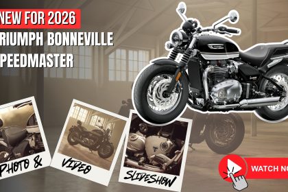 Triumph Launches New Bonneville Speedmaster - Watch Now