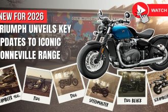 Triumph Unveils Key Updates To Iconic Bonneville Range For 2026 - Watch Now