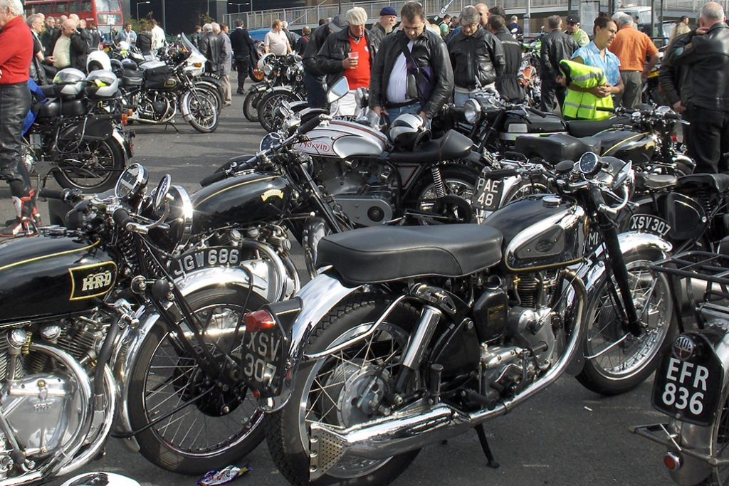 Ace Cafe London: Brit 'V's & Classic Bike Day