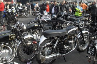 Ace Cafe London: Brit 'V'S &Amp; Classic Bike Day