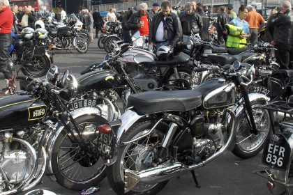 Ace Cafe London: Brit 'V'S &Amp;Amp; Classic Bike Day