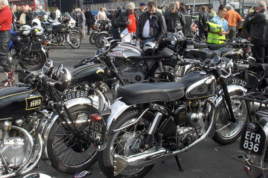 Ace Cafe London: Brit 'v's & Classic Bike Day