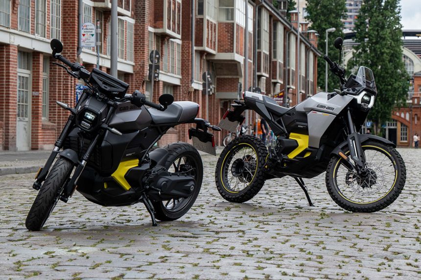 Can-Am Celebrates Electric Innovation At Motorcycle Live 2025