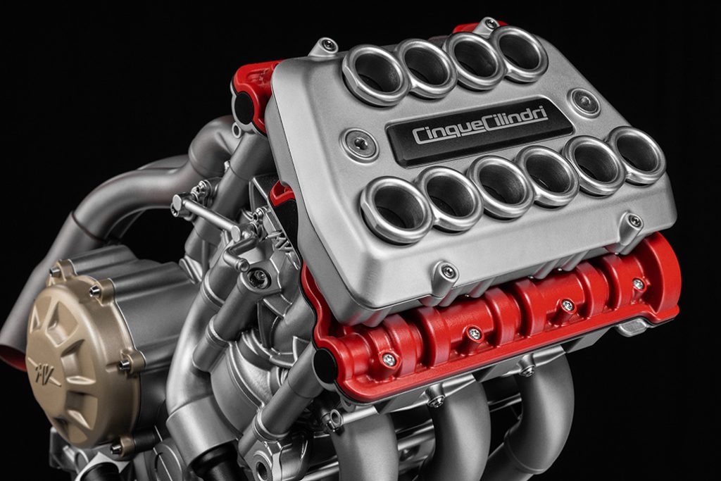 Mv Agusta: 5-Cylinder Engine Concept Pure Excitement