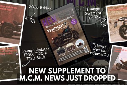 New Triumph Supplement Of M.c.m. News Has Dropped On Kindle