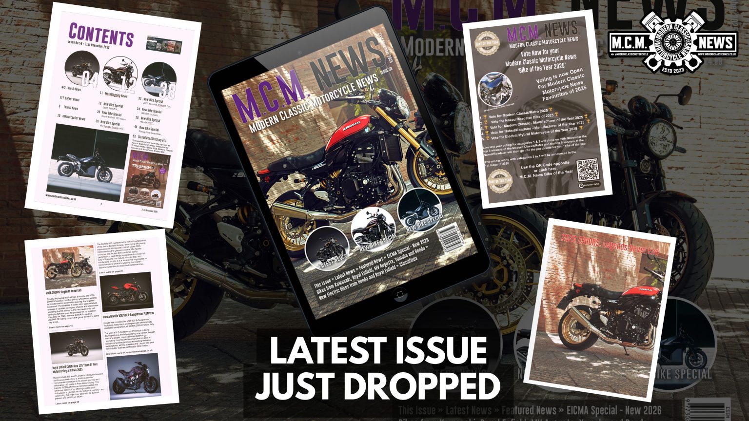 Modern Classic Motorcycle News Magazine On Kindle Unlimited - 1St Month Free