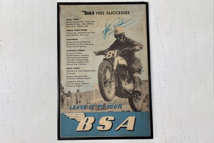 Classic Bike Memorabilia Under The Hammer