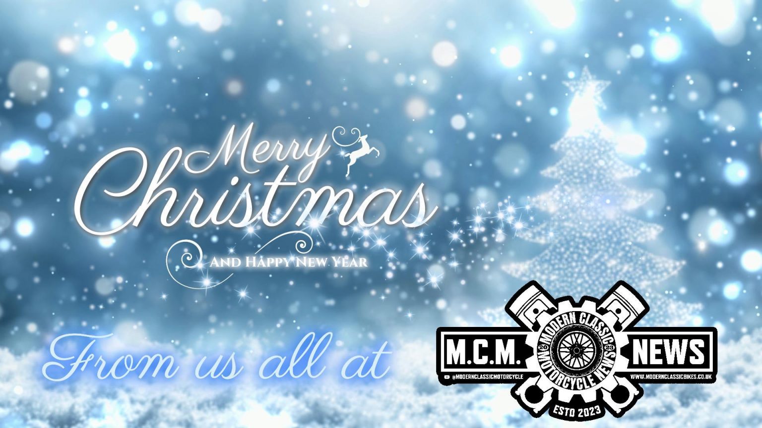🎄✨ Merry Christmas &Amp;Amp; Happy New Year From Modern Classic Motorcycle News ✨🎄