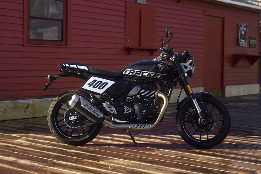Tracker 400: Flat Track Style For The Road