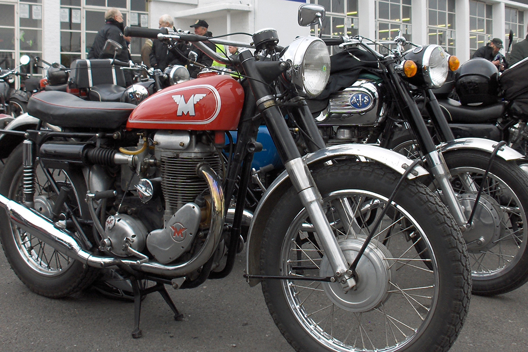 Ace Cafe London: Ajs & Matchless Owners Club Founders Day