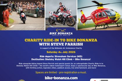 Full-Throttle Hill Climb Motorcycling At Shelsley Walsh Hill Climb