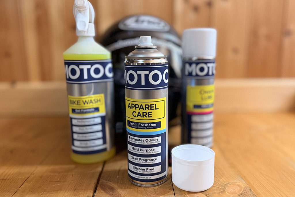 Revitalise Your Gear: Motoclean Apparel Care Foam Freshener