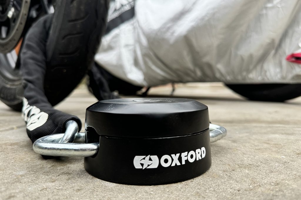 Oxford Stinger Anchor And Chain Lock: Security For Your Bike