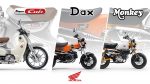 New 2026 Colours For Iconic Honda Monkey 125,  St125 Dax And Super Cub C125